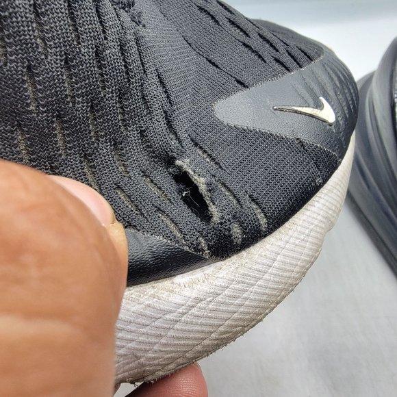 Nike Air Max 270 Mens 11.5 Black White Sneaker Shoes Athletic Comfort AH8050-002 main image 13